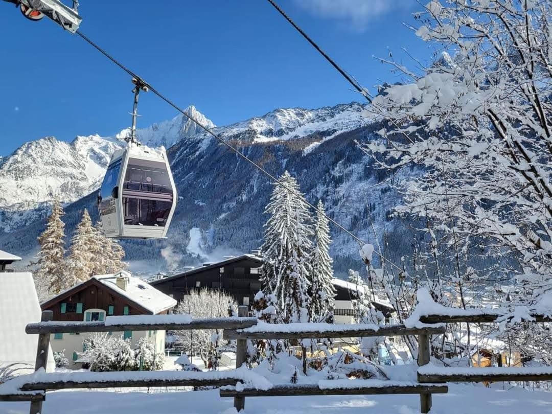 Happy Moose - Cosy Mont Blanc View Apartment Chamonix Mont Blanc Exterior foto